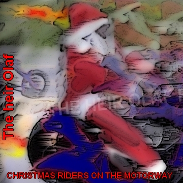 Christmas riders on the miotorway